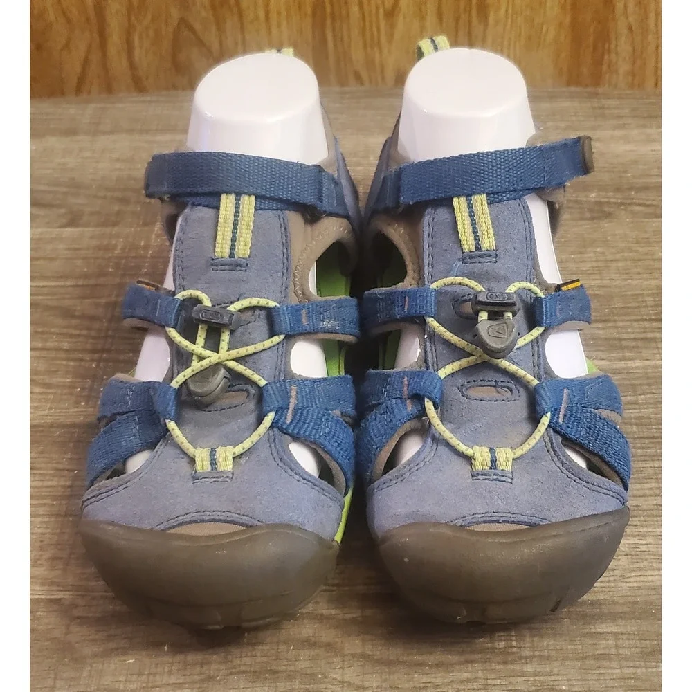 Keen Seacamp II Cnx Slip On Sandals Men's Size‎ 6 Blue